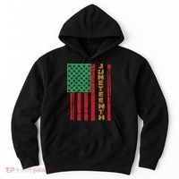 Juneteenth American Flag Hoodie thumb 0
