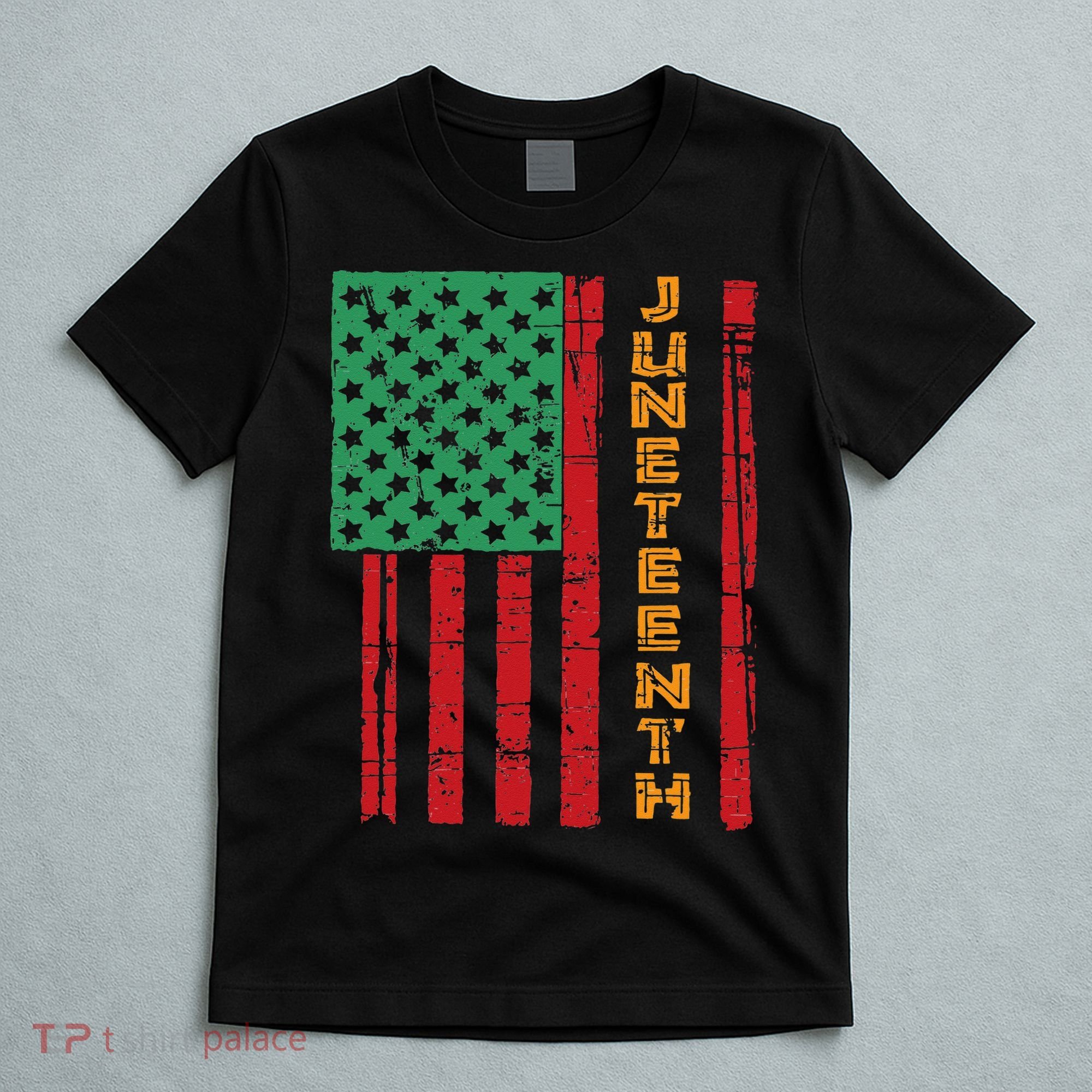 Juneteenth American Flag T-Shirt