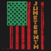Juneteenth American Flag Polo thumb 3