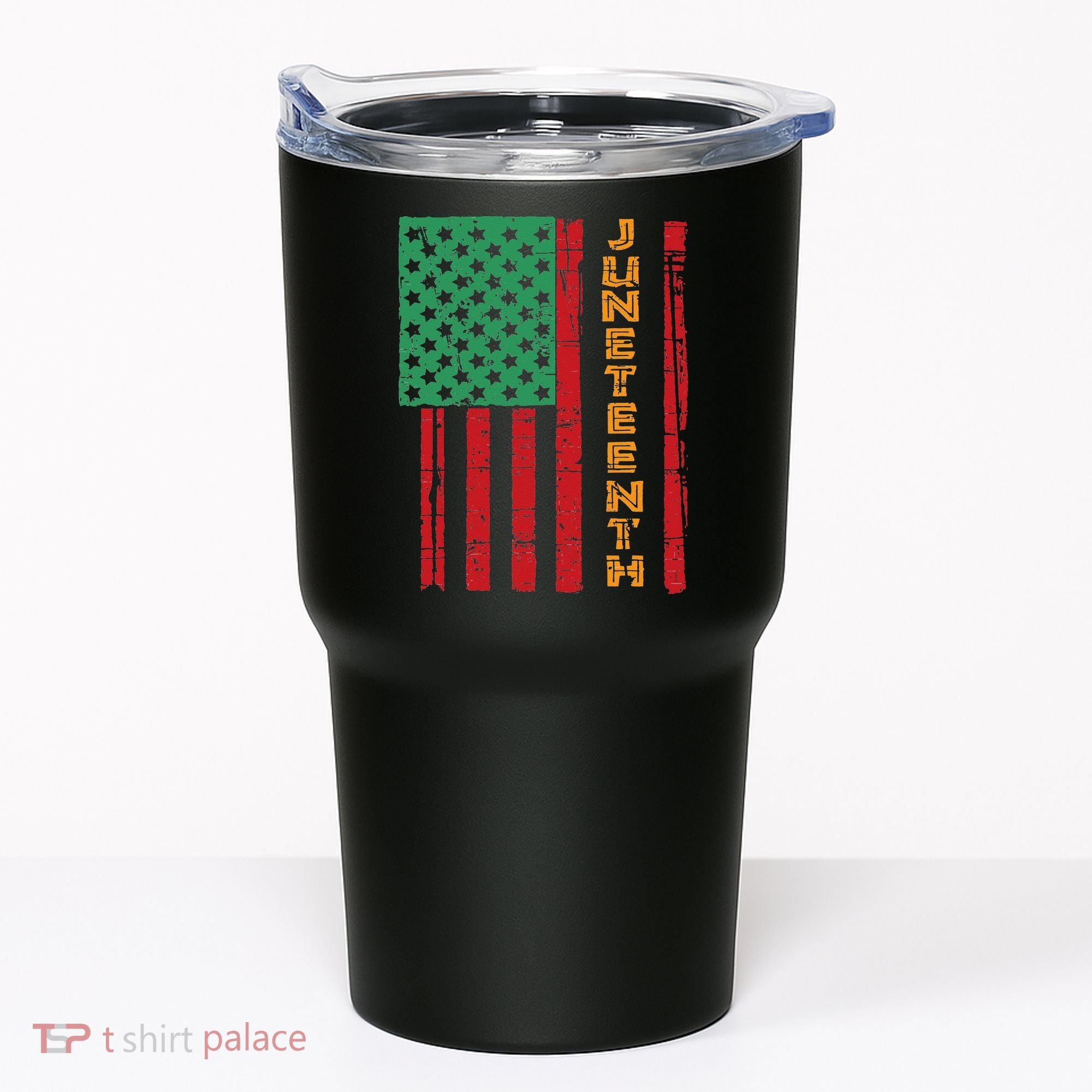 Juneteenth American Flag Tumbler