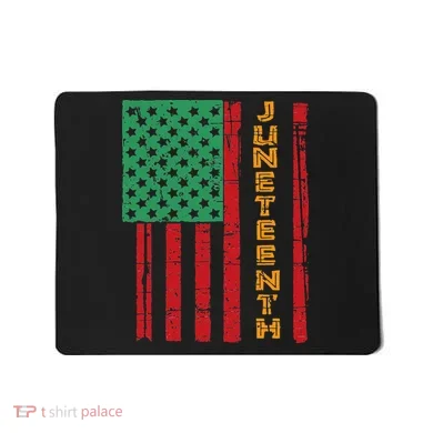 Juneteenth American Flag Mousepad