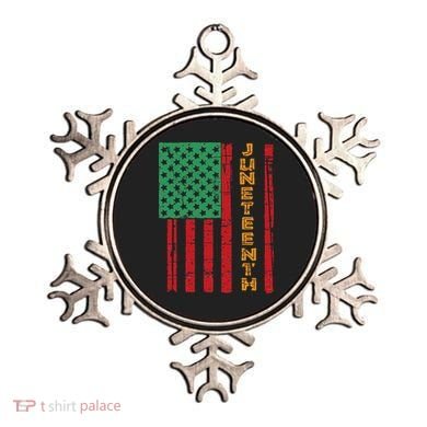 Juneteenth American Flag Ornament