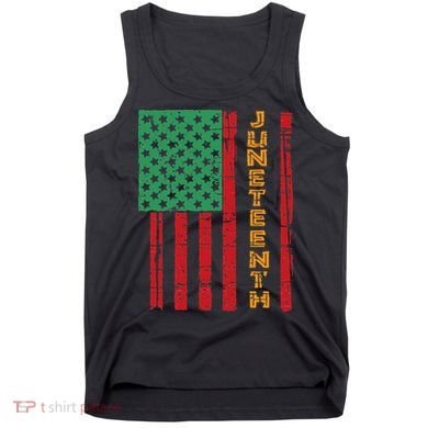 Juneteenth American Flag Tank Top
