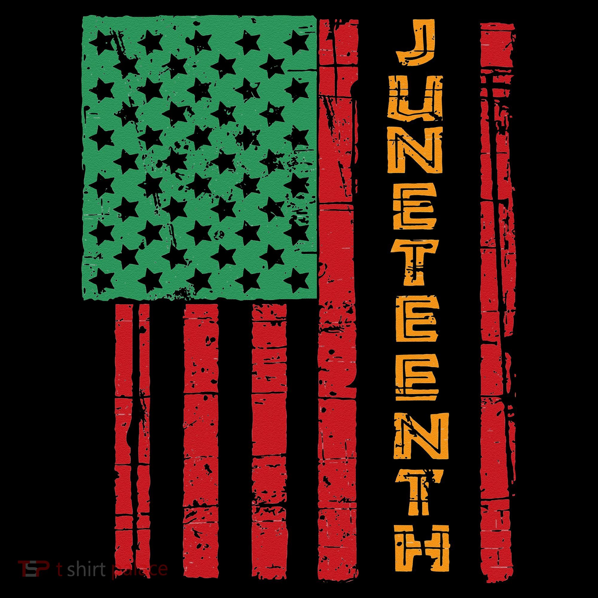 Juneteenth American Flag Tank Top