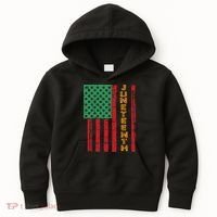 Juneteenth American Flag Kids Hoodie thumb 0