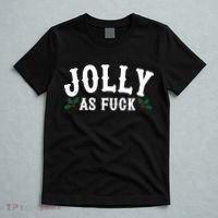 Jolly As Fuck Funny X-Mas Christmas T-Shirt thumb 5