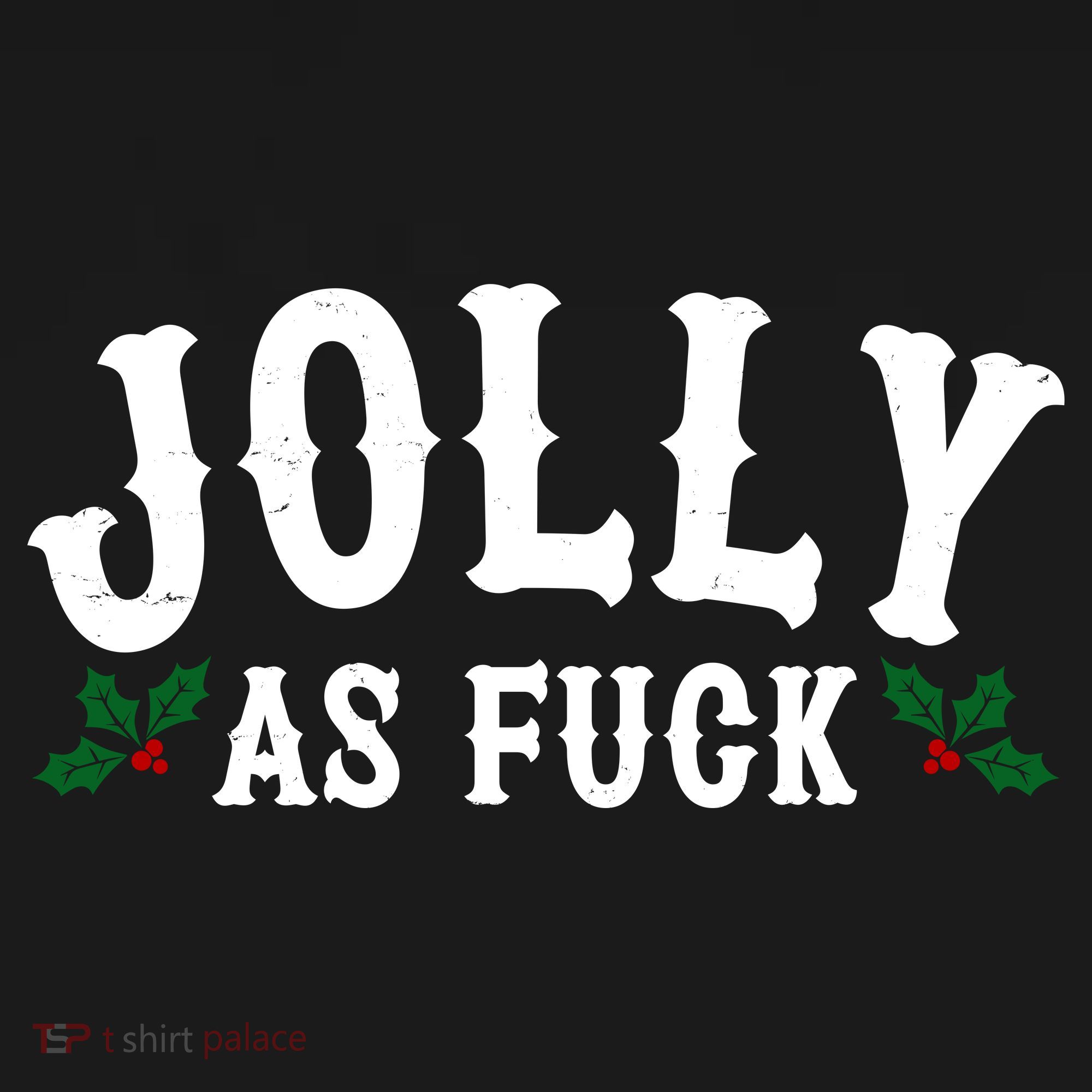 Jolly As Fuck Funny X-Mas Christmas Visor