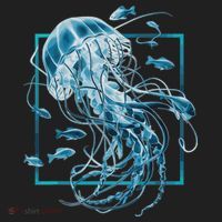 Jellyfish And Fishes In Sea Women's Sweatshirt thumb 2