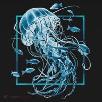 Jellyfish And Fishes In Sea Women's Hoodie thumb 2