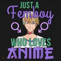 Just A Femboy Who Loves Anime Crossdressing Anime Boy Women's Tank Top thumb 5
