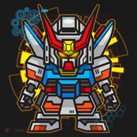 Japanese Anime Fighting Mecha Robot Hoodie thumb 7