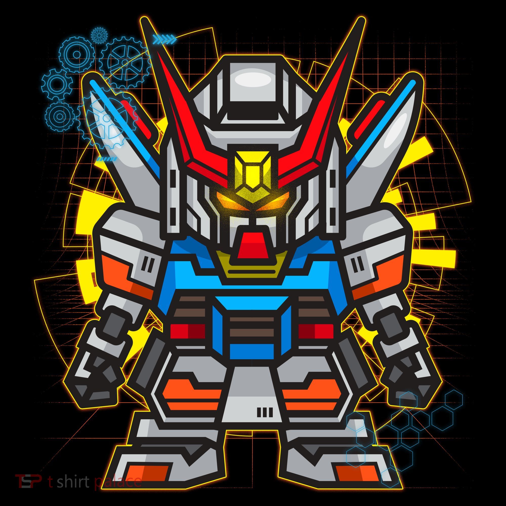Japanese Anime Fighting Mecha Robot Women's Hoodie