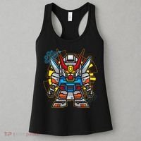 Japanese Anime Fighting Mecha Robot Women's Tank Top thumb 3