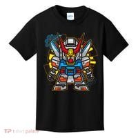 Japanese Anime Fighting Mecha Robot Kids T-Shirt thumb 0