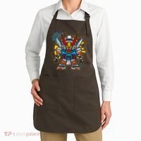 Japanese Anime Fighting Mecha Robot Apron thumb 2