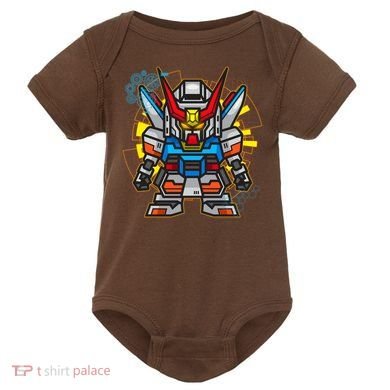Japanese Anime Fighting Mecha Robot Baby Bodysuit