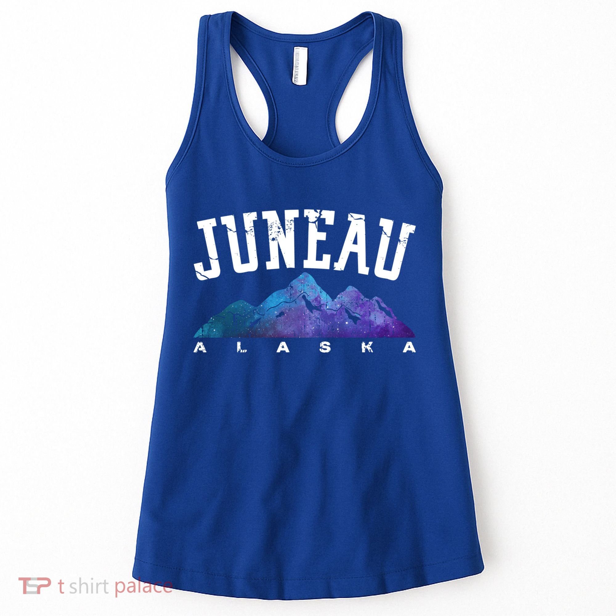 Juneau Alaska Family Mountain Hiking Camping Hunting Trip Gift Women's Tank Top