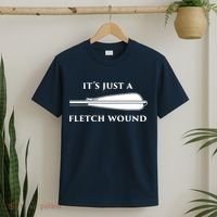 Just A Fletch Wound Funny Archers Shirts Traditional Archery T-Shirt thumb 2
