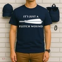 Just A Fletch Wound Funny Archers Shirts Traditional Archery T-Shirt thumb 6