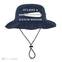 Just A Fletch Wound Funny Archers Shirts Traditional Archery Bucket Hat thumb 0
