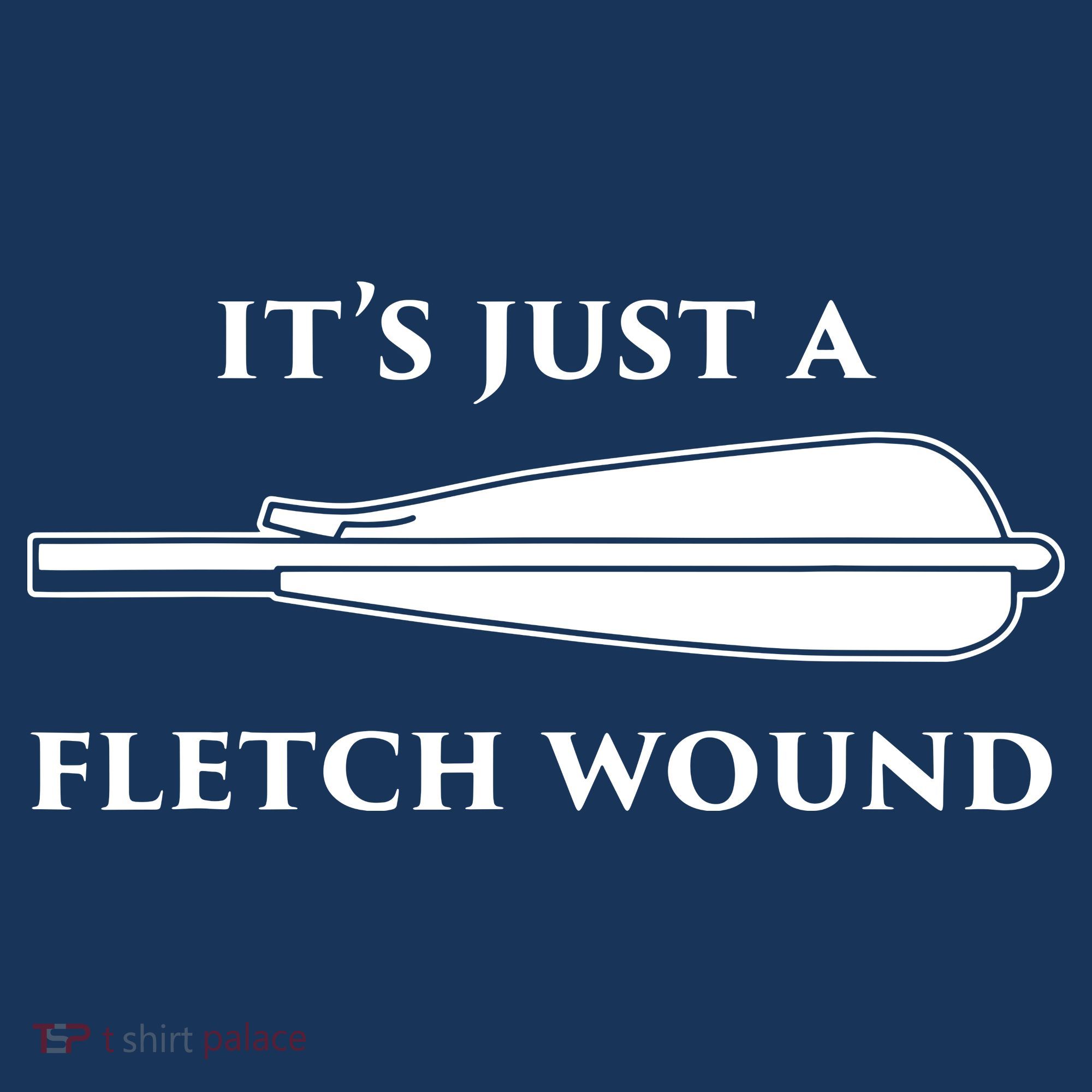 Just A Fletch Wound Funny Archers Shirts Traditional Archery Beanie