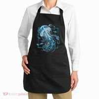 Jellyfish And Fishes In Sea Apron thumb 2