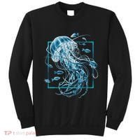 Jellyfish And Fishes In Sea Sweatshirt thumb 0