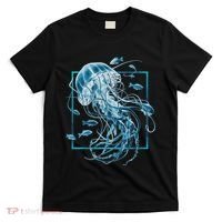 Jellyfish And Fishes In Sea T-Shirt thumb 0