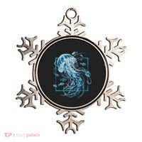 Jellyfish And Fishes In Sea Ornament thumb 0