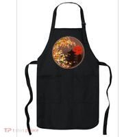 Japanese Autumn Fall Leaves Pagodas Apron thumb 0