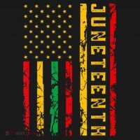 Juneteenth American Flag African Long Sleeve Shirt thumb 2