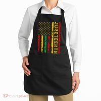 Juneteenth American Flag African Apron thumb 2