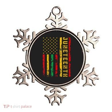 Juneteenth American Flag African Ornament