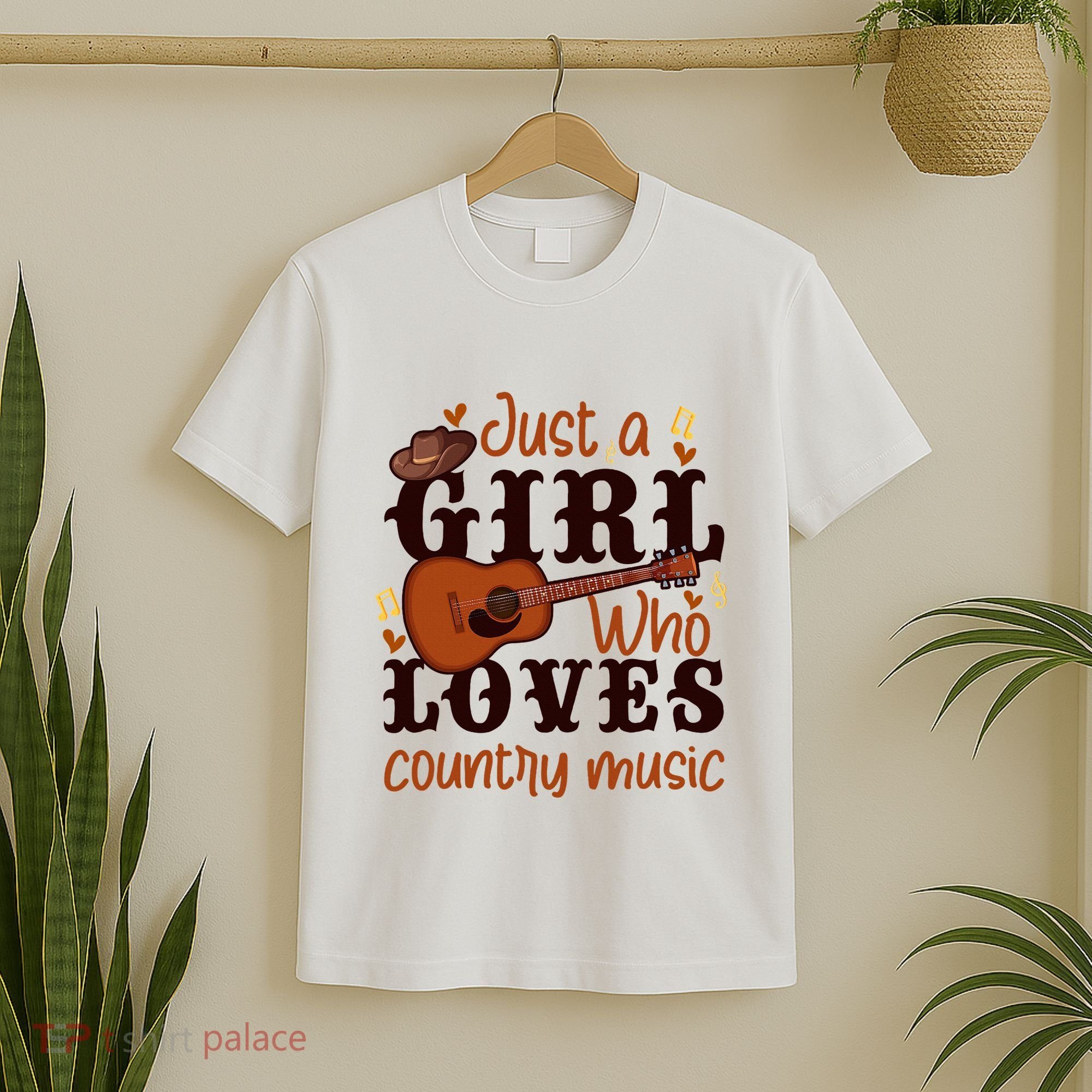 Just A Girl Who Loves Country Music T-Shirt
