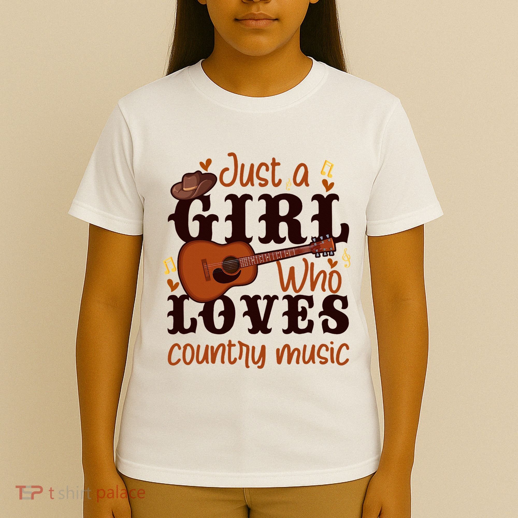 Just A Girl Who Loves Country Music T-Shirt