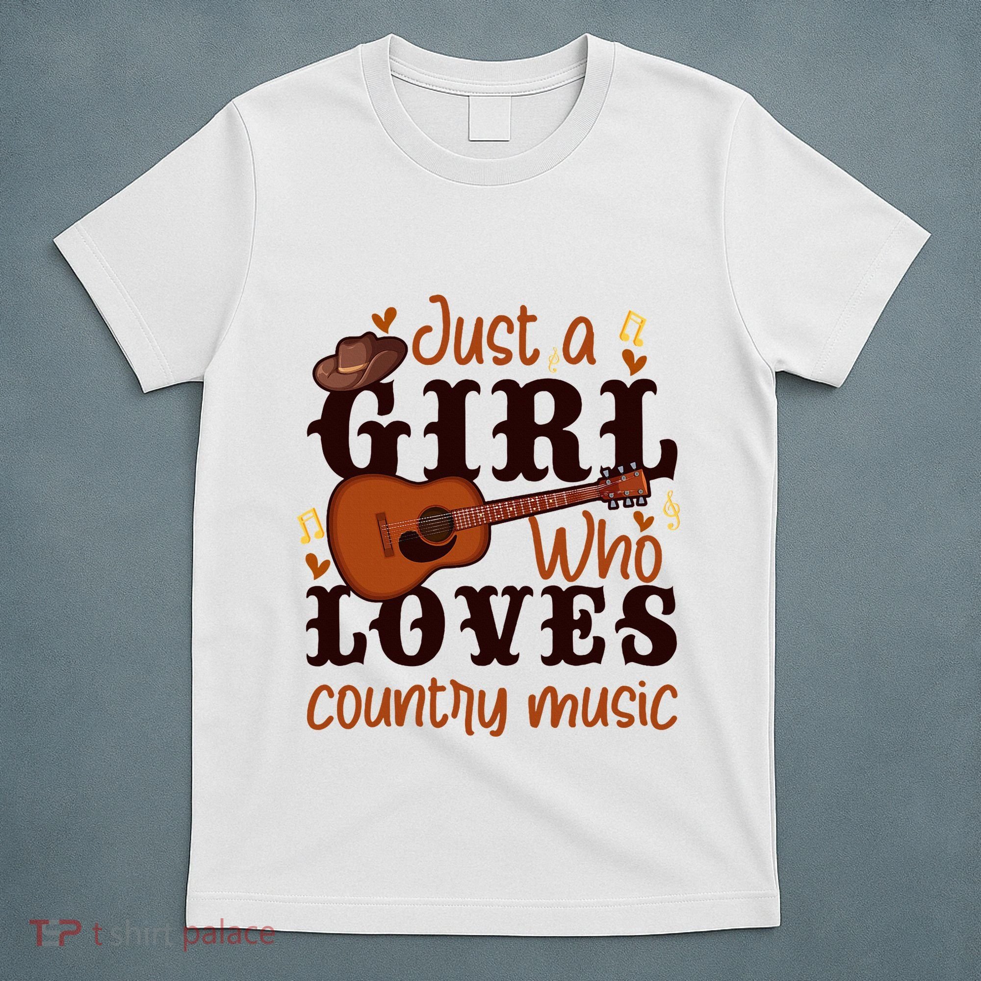 Just A Girl Who Loves Country Music T-Shirt