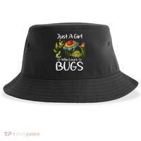 Just A Girl Who Loves Bugs Gift For Bugs Catcher Sustainable Bucket Hat thumb 0