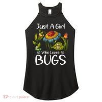 Just A Girl Who Loves Bugs Gift For Bugs Catcher Women's Perfect Tri Rocker Tank thumb 0