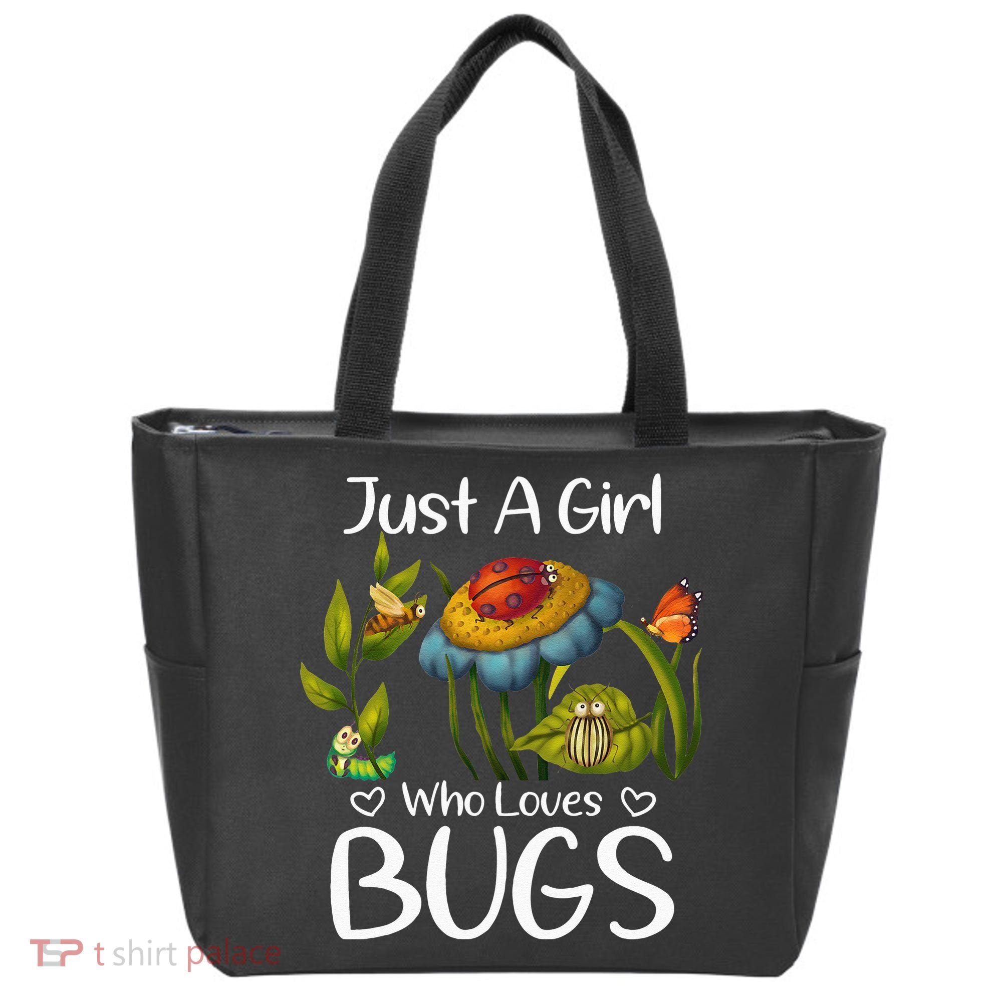 Just A Girl Who Loves Bugs Gift For Bugs Catcher Tote Bag