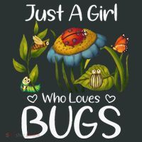 Just A Girl Who Loves Bugs Gift For Bugs Catcher Infant Baby Jersey Bodysuit thumb 2
