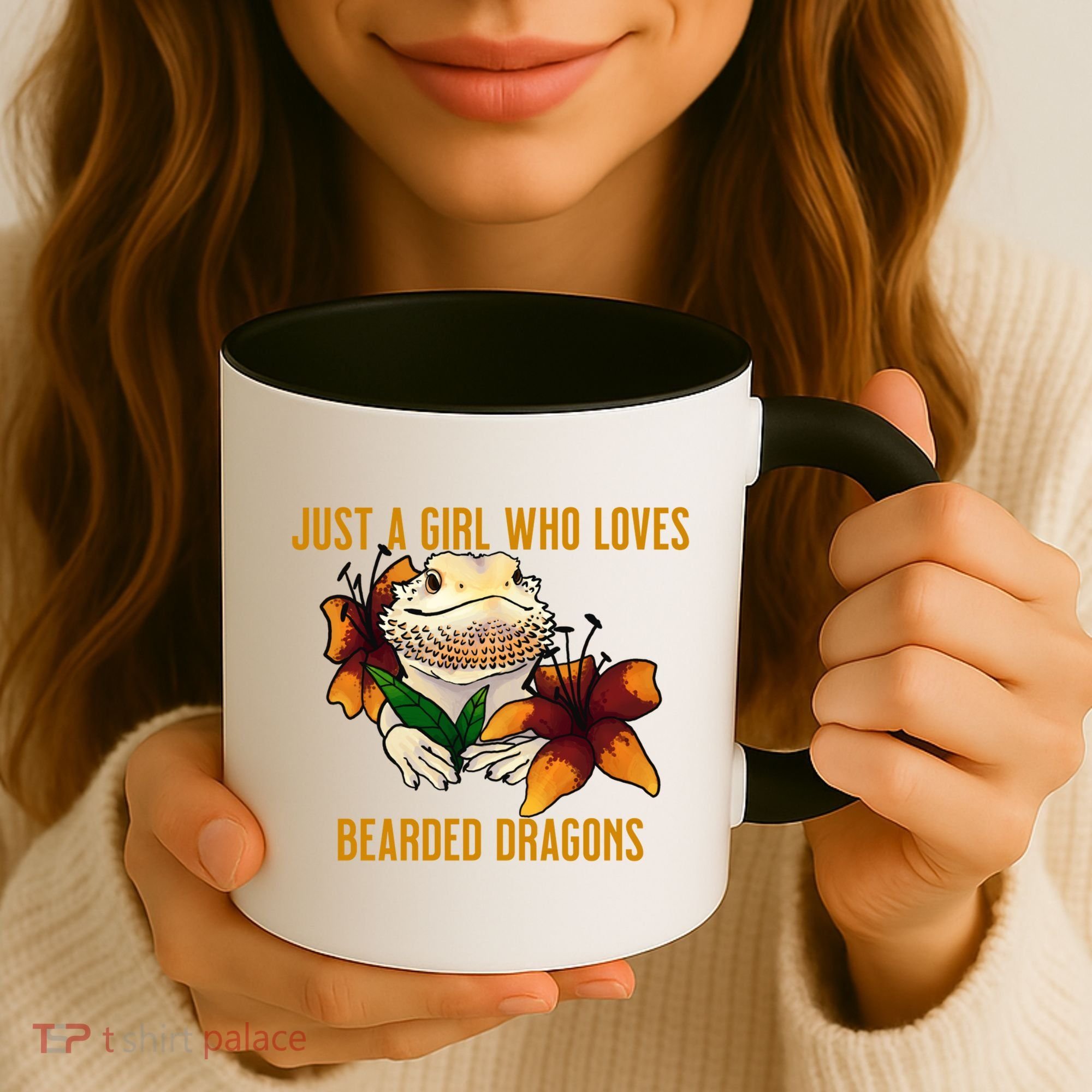Just A Girl Who Loves Bearded Dragons Coffee Mug