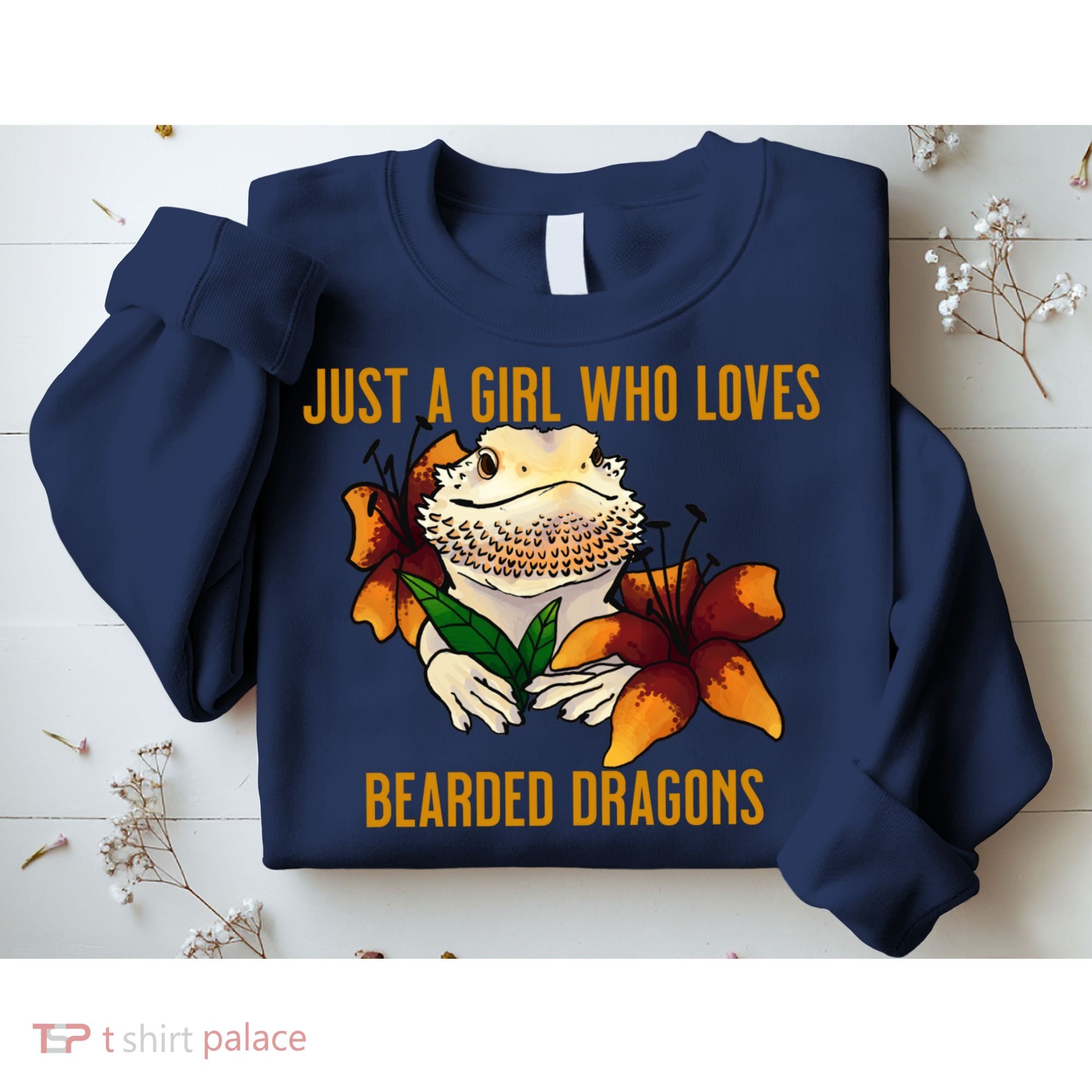Just A Girl Who Loves Bearded Dragons Sweatshirt