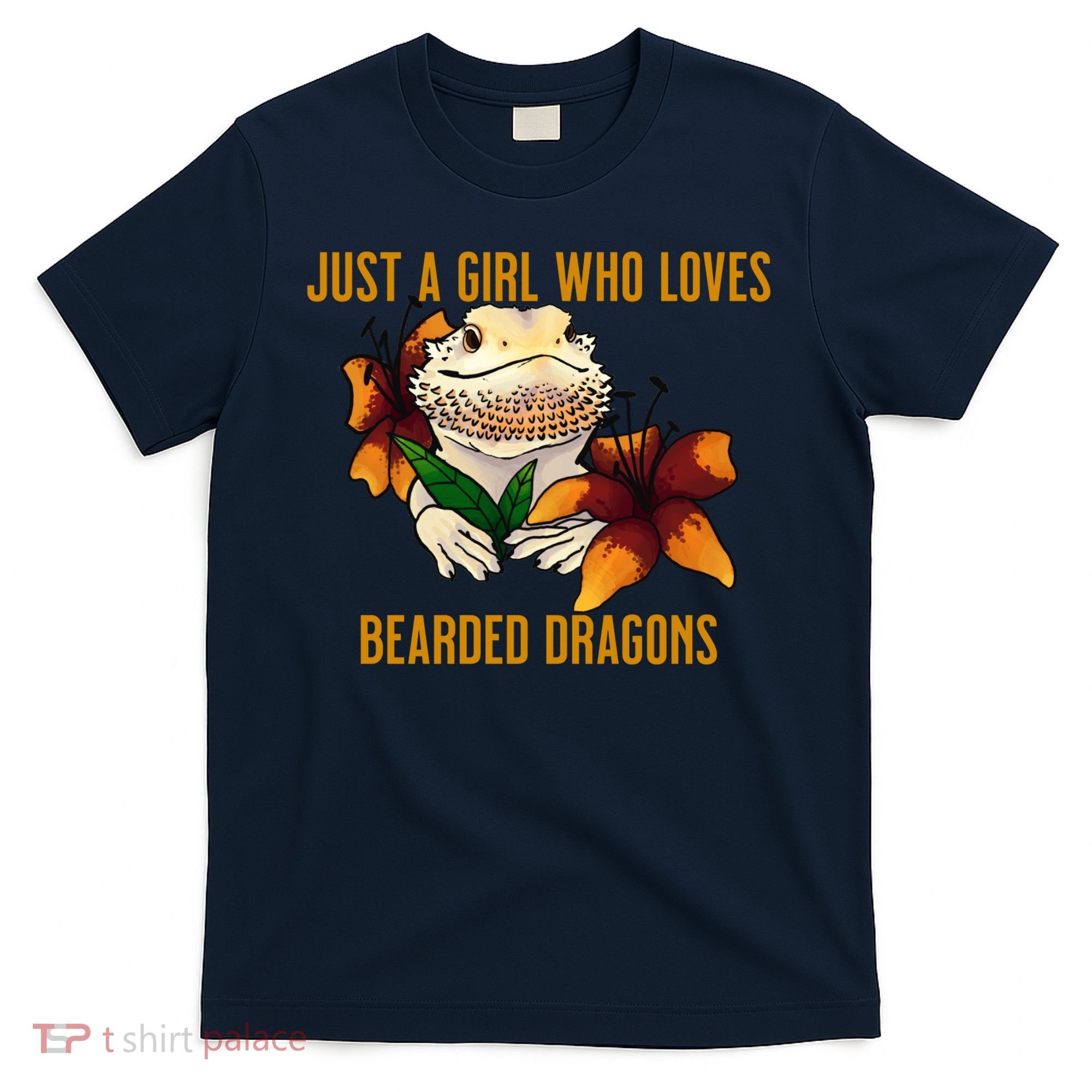Just A Girl Who Loves Bearded Dragons T-Shirt