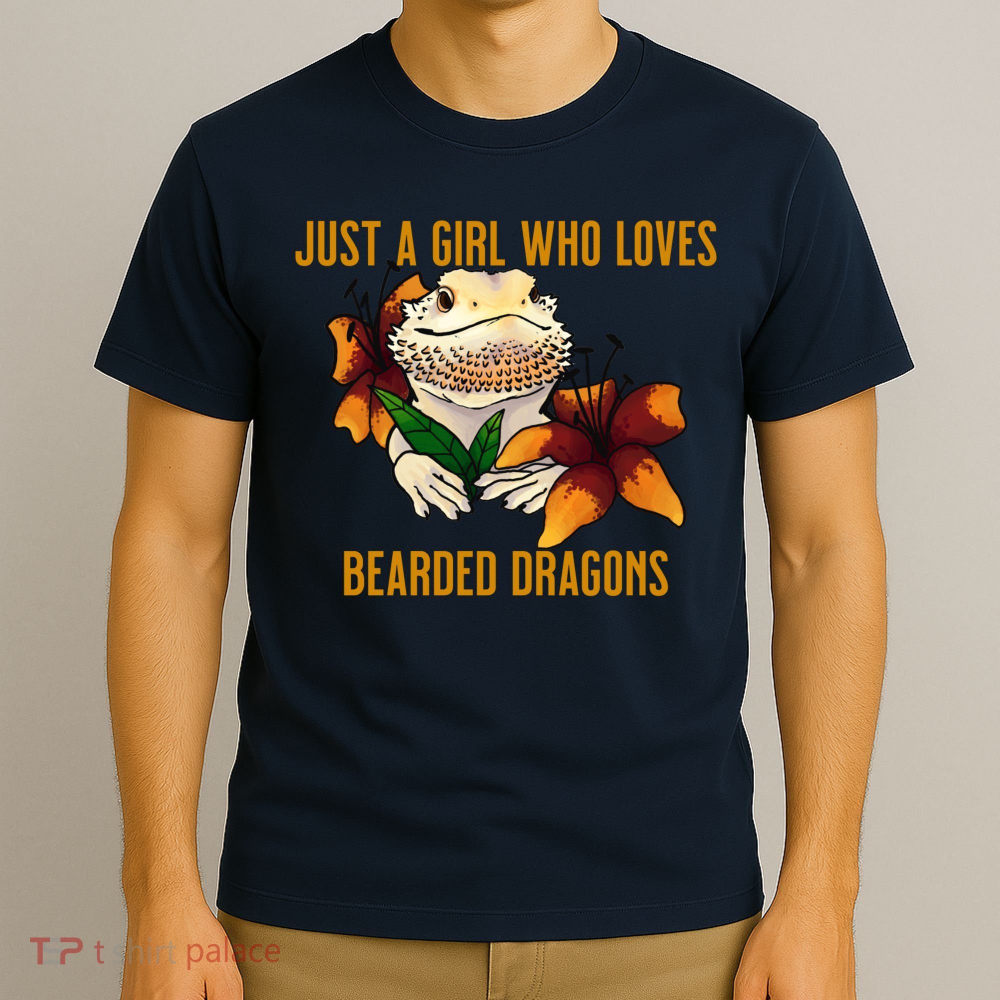 Just A Girl Who Loves Bearded Dragons T-Shirt