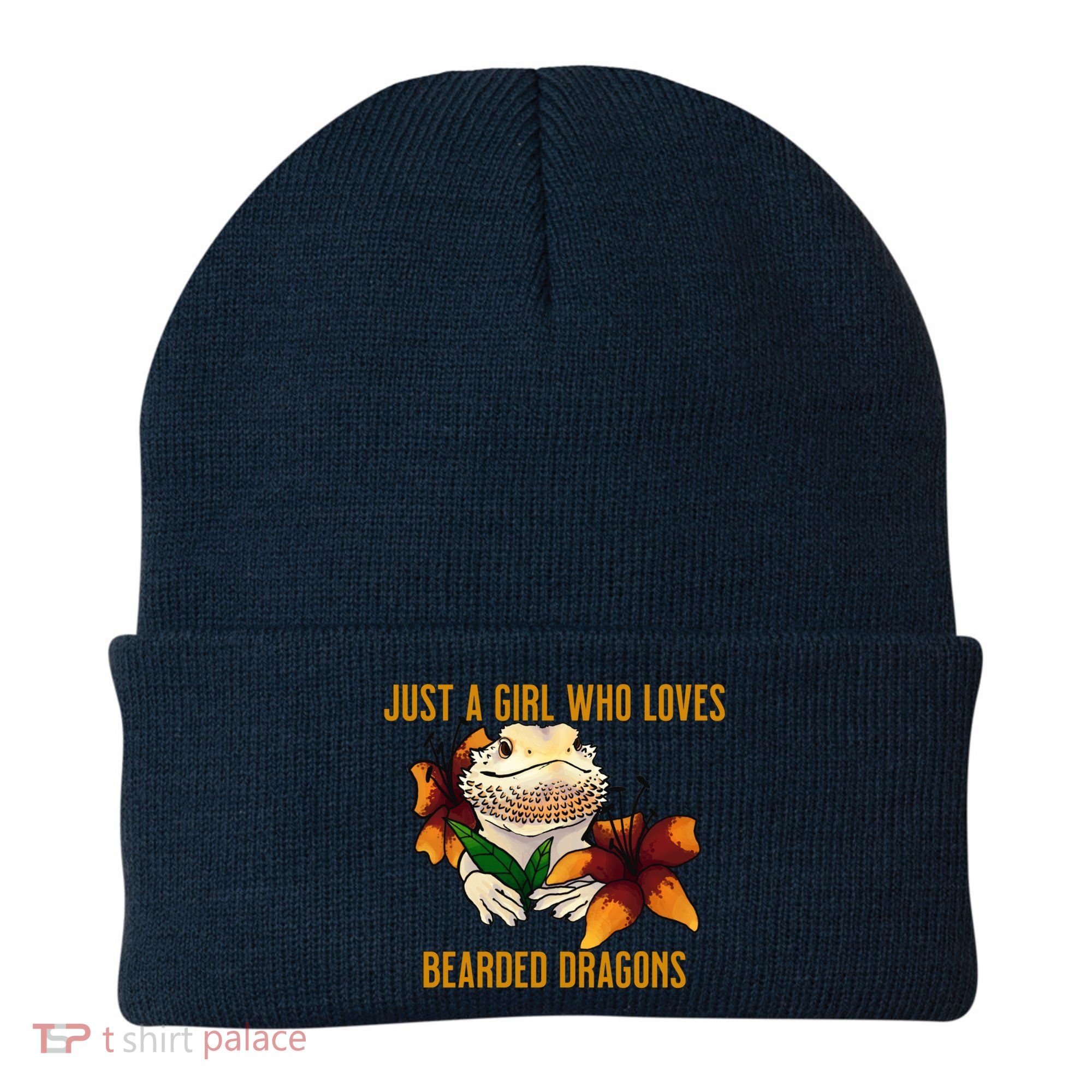 Just A Girl Who Loves Bearded Dragons Beanie
