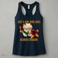 Just A Girl Who Loves Bearded Dragons Women's Tank Top thumb 3