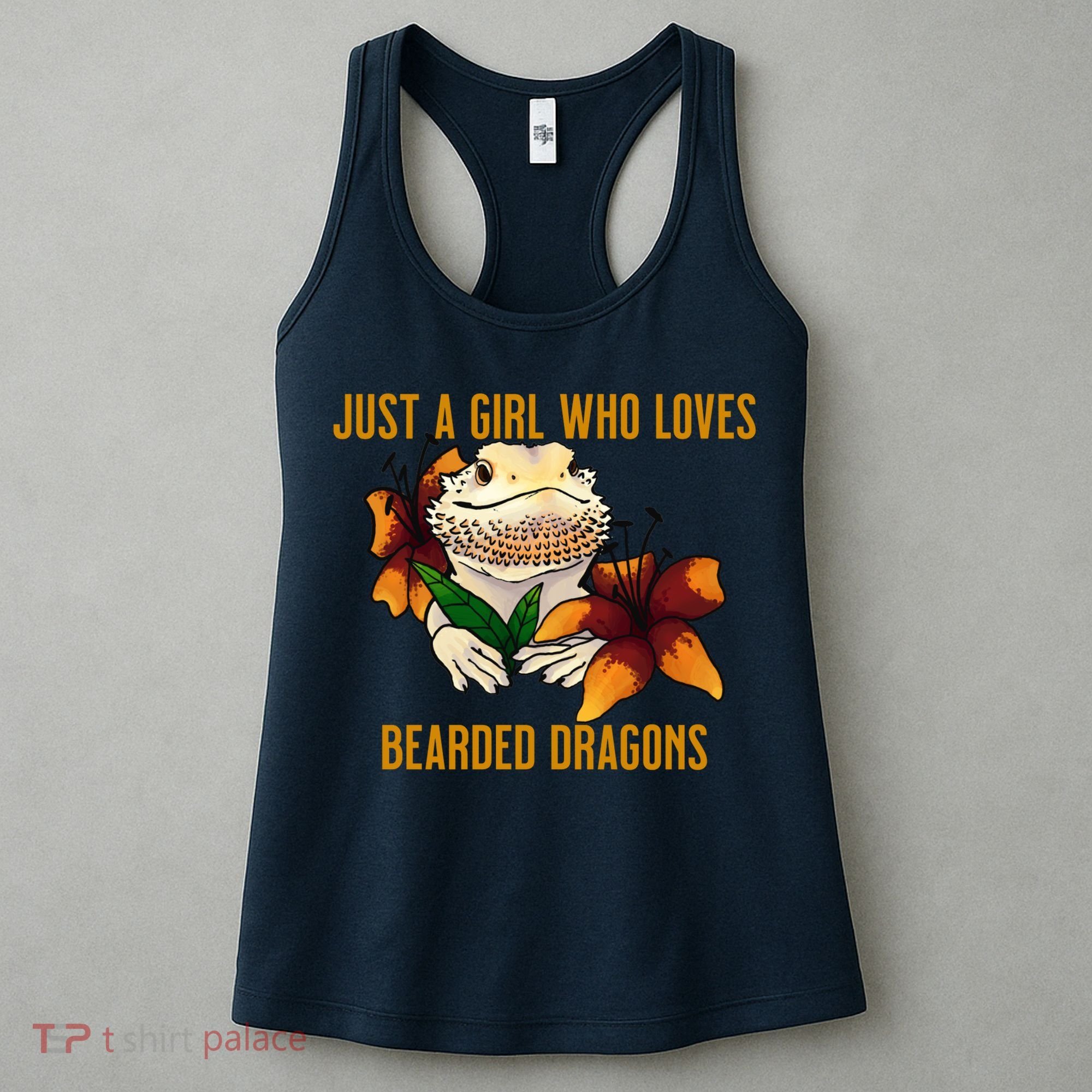 Just A Girl Who Loves Bearded Dragons Women's Tank Top