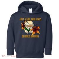 Just A Girl Who Loves Bearded Dragons Toddler Hoodie thumb 0