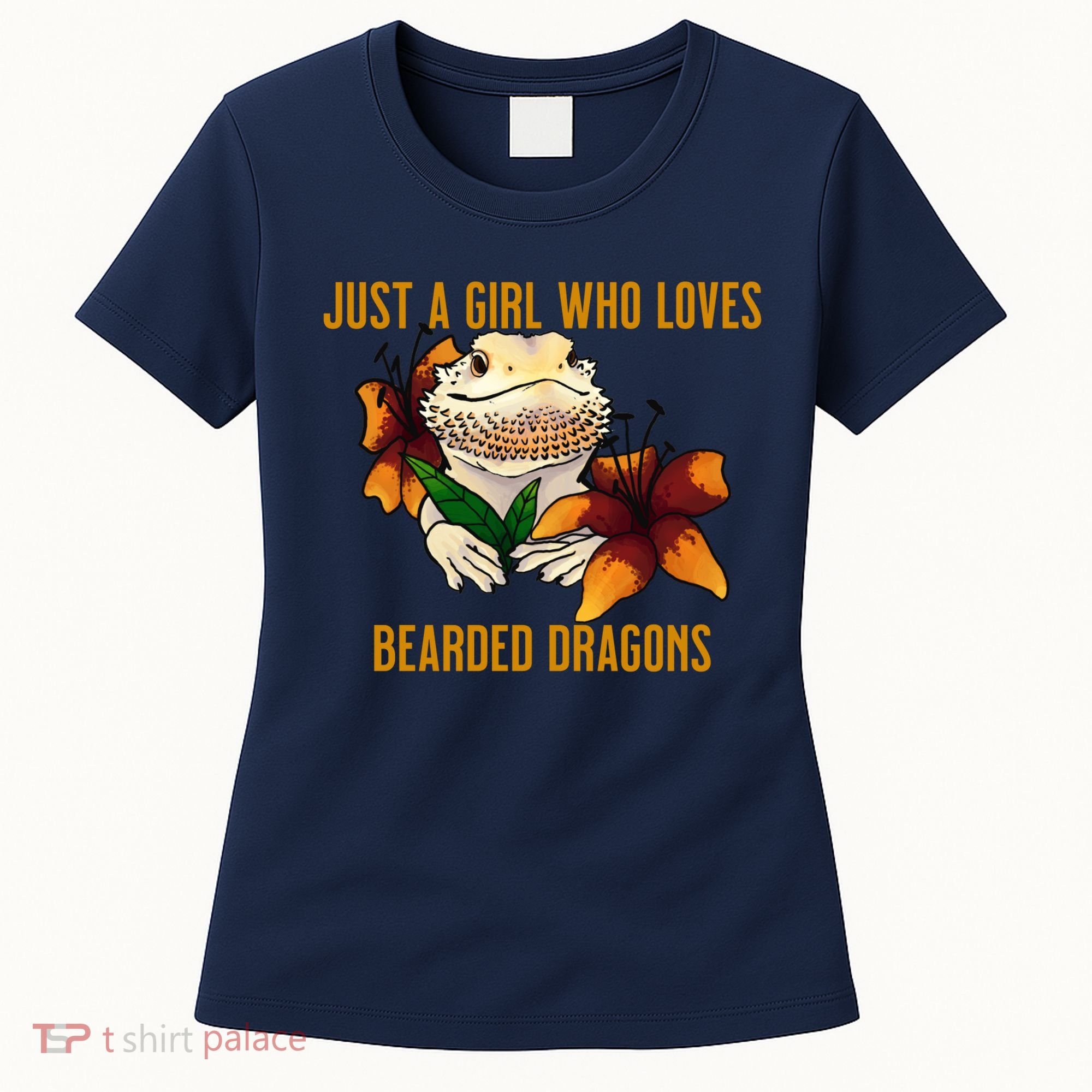 Just A Girl Who Loves Bearded Dragons Women's T-Shirt