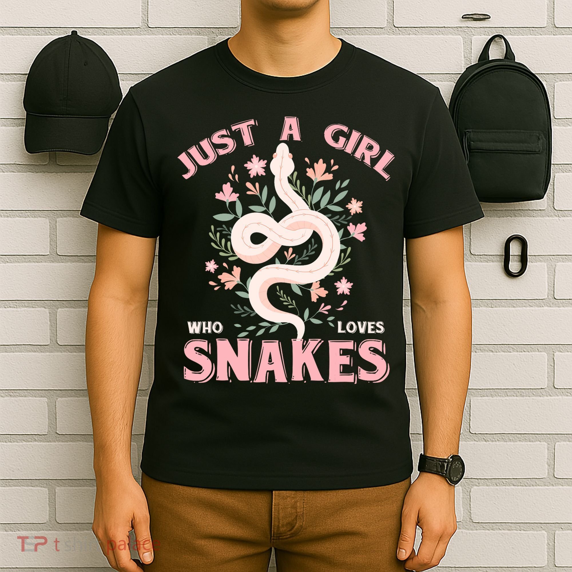 Just A Girl Who Loves Snakes T-Shirt